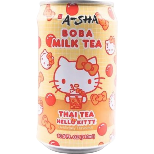 Hello Kitty Boba Milk Thai Tea