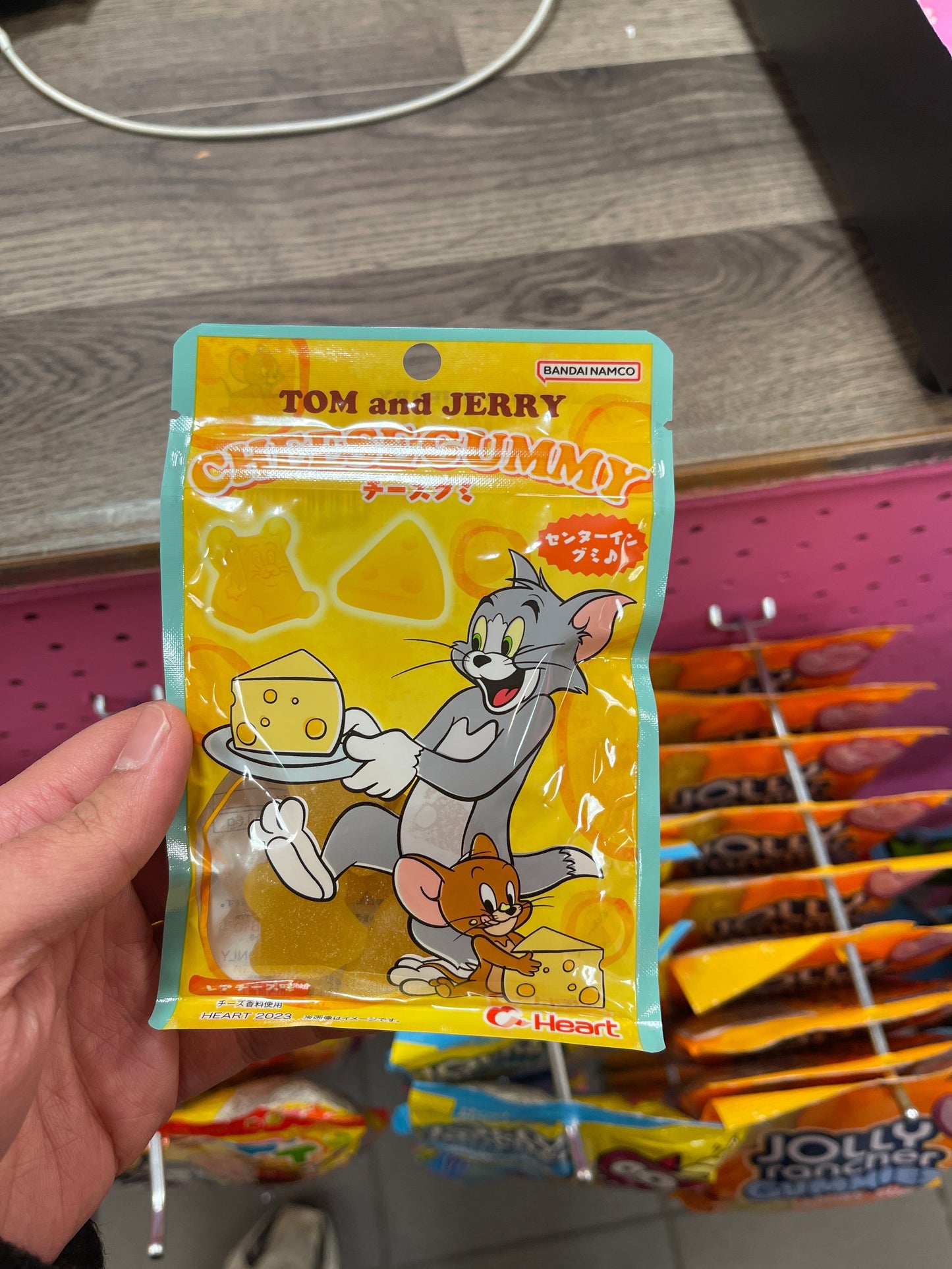 BANDAI NAMCO TOM & JERRY CHEESE GUMMY 40g (JAPAN)