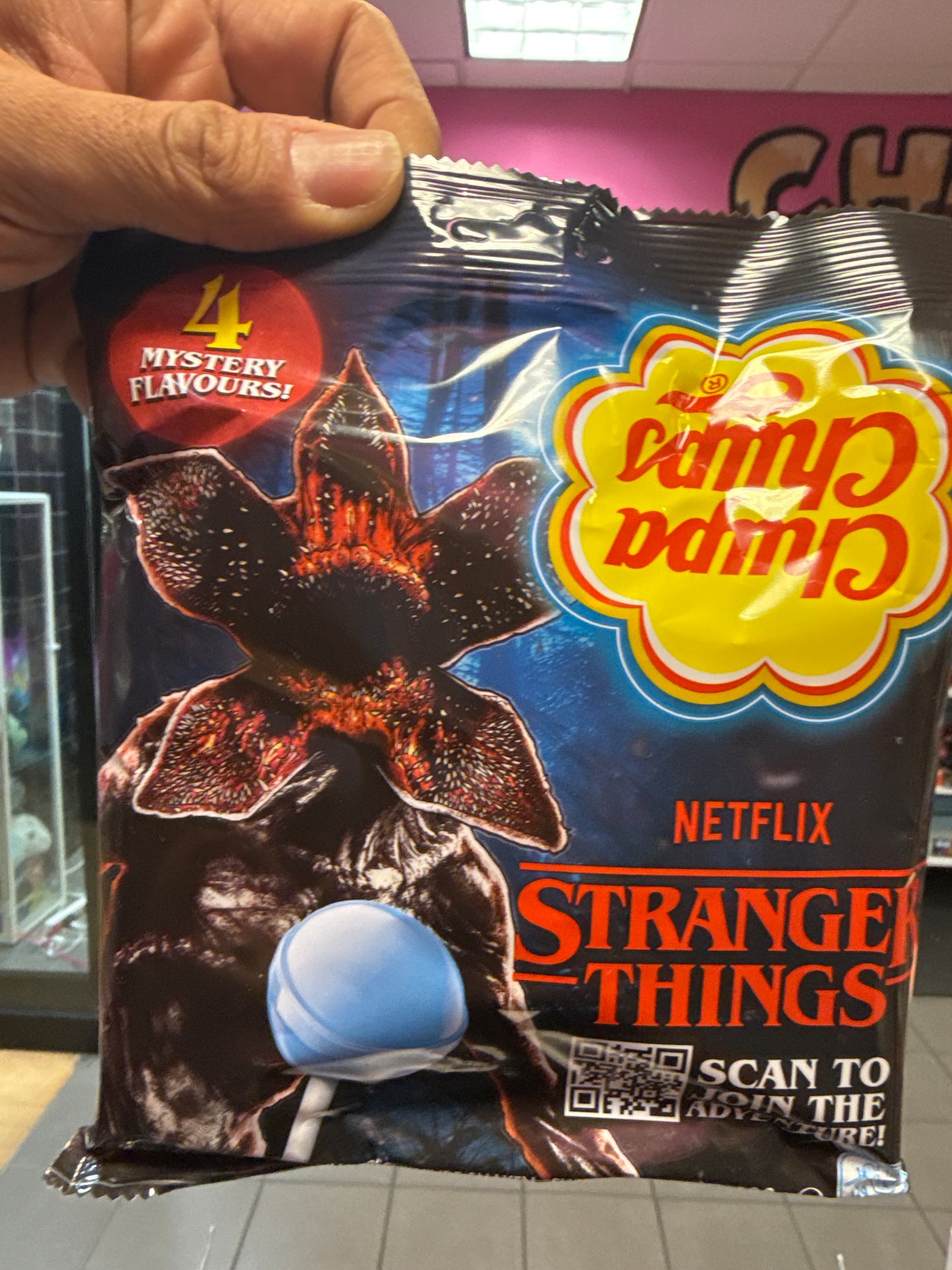 Chupa Chups Stranger Things 4 Mystery Flavors