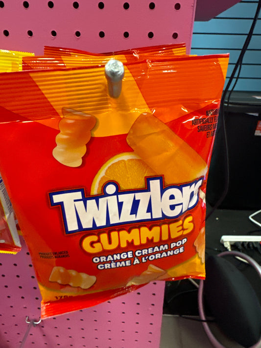 TWIZZLERS GUMMIES ORANGE CREME (USA)