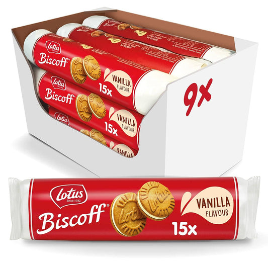 Biscoff Sandwich Vanilla 9x150g