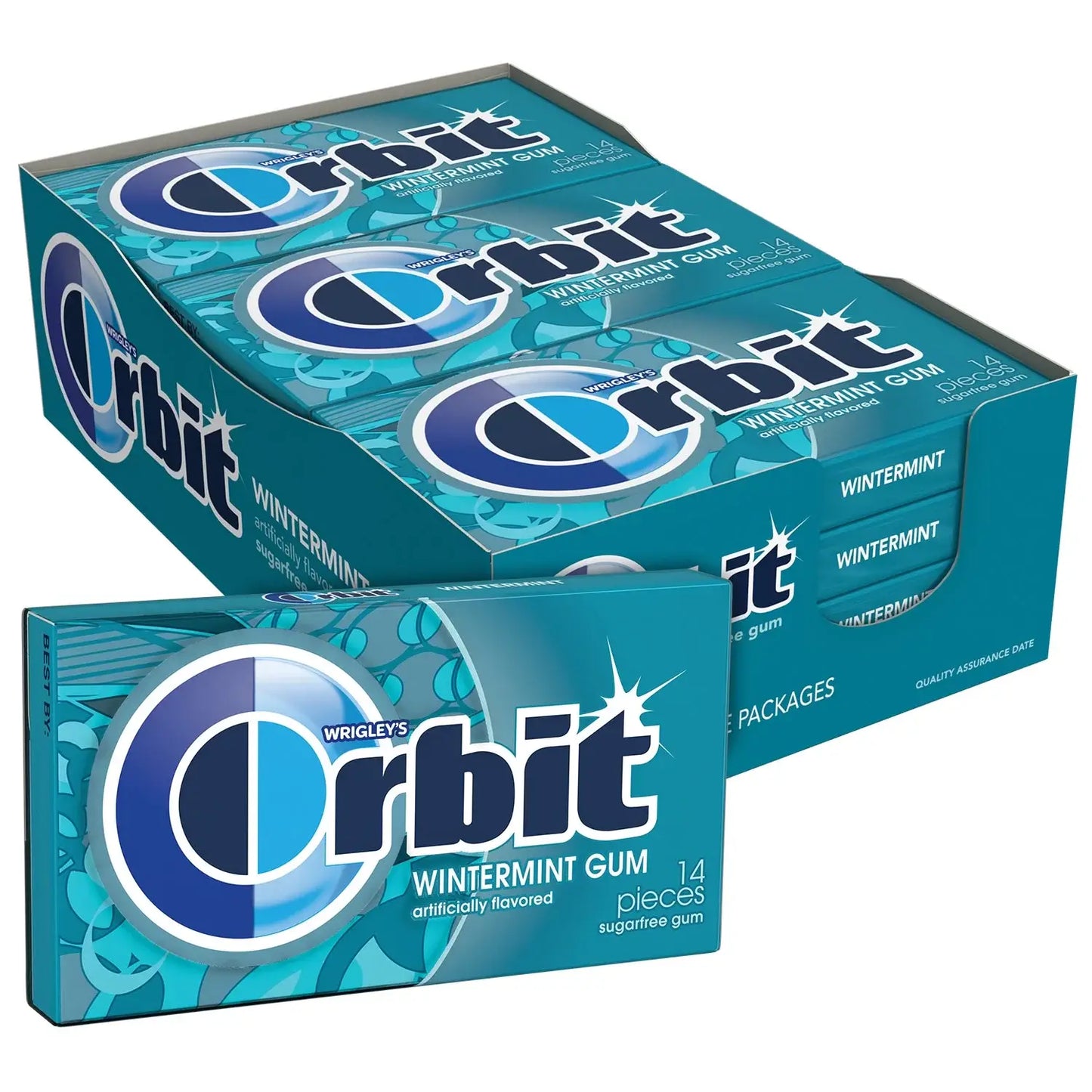 Orbit Sugarless Gum Wintermint -