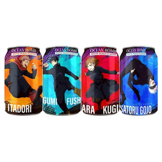 Ocean Bomb - Jujutsu Kaisen White Peach Soda (Taiwan)