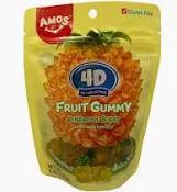 AMOS FRUIT GUMMY PINEAPPLE BURST (USA)