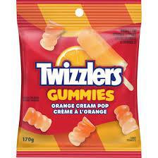 TWIZZLERS ORANGE CREME POP 170g (CANADA)