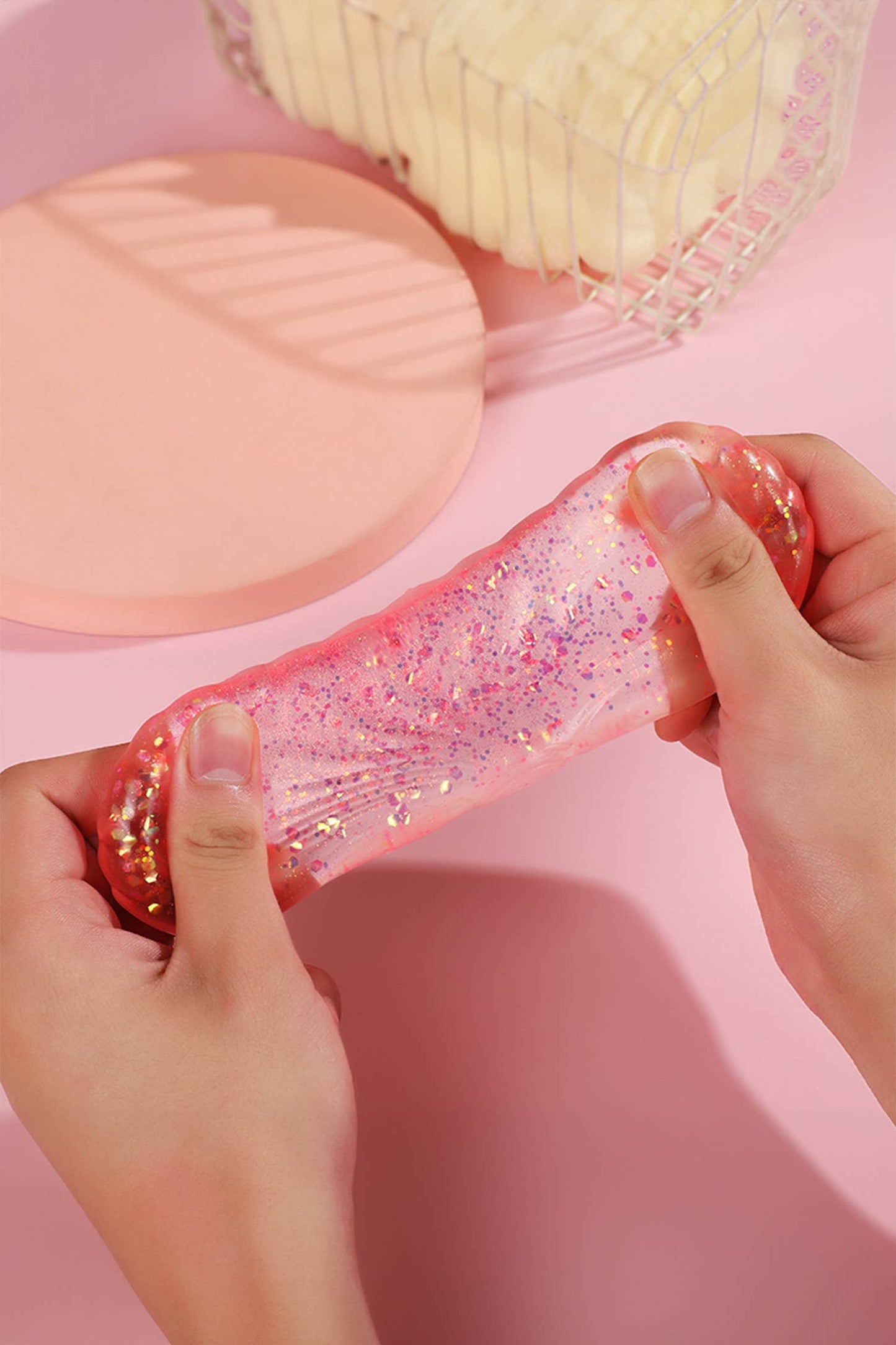 LDC 1PC PU Butter Sticker Relieve Pressure Squishy Toy
