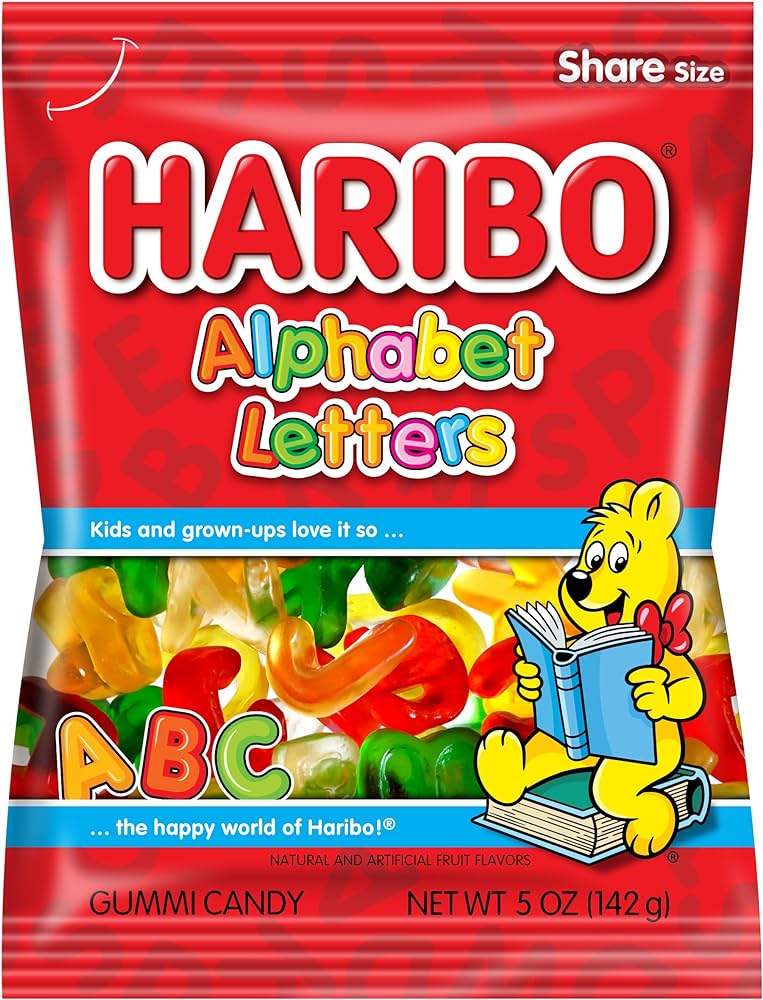 HARIBO ALPHABET LETTERS (MEXICO)