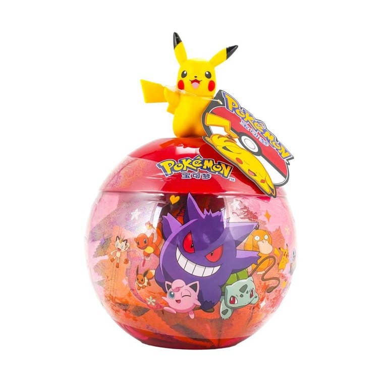 Leda-Pokemon Doll Assorted Gummies Mixed Fruit Pack of 6
