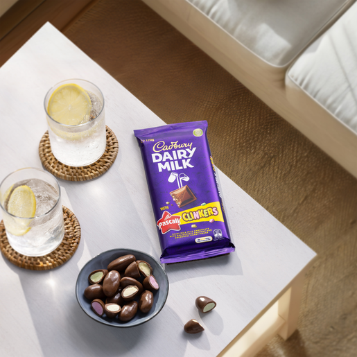 Cadbury Pascall Clinkers Block 6.0oz (170g) Australian