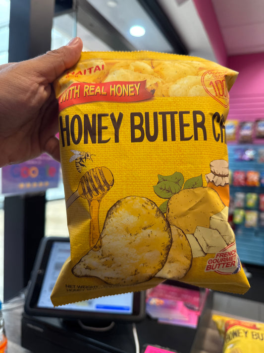 Korean Honey Butter Potato Chips 60G