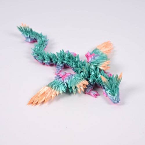 3D Printed Winged Dragon Scale Egg Fidget Toy - Multiple Colours