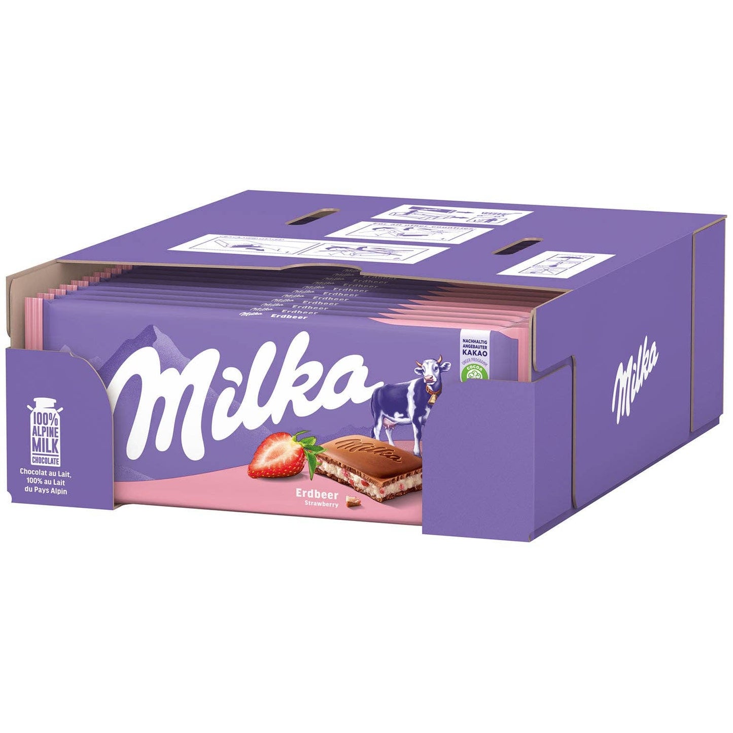Milka Strawberry 100g (Germany)