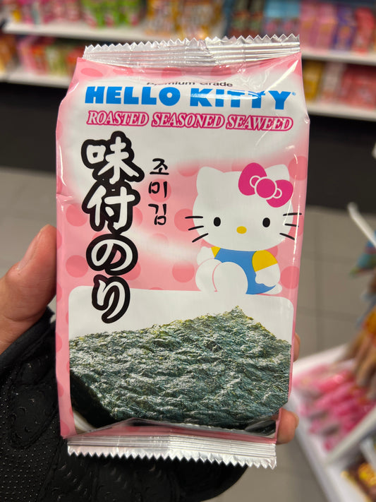 HELLO KITTY ROASTED SEASONED SEAWEED (JAPAN)