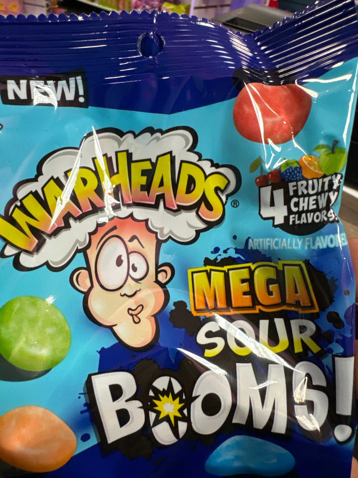 WARHEADS MEGA SOUR BOMBS (USA)