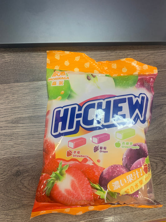 HI-CHEW STRAWBERRY GRAPE GREEN APPLE MIX (JAPAN)