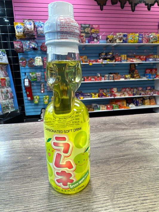 Carbonated Soft Drink Green apple Flavour