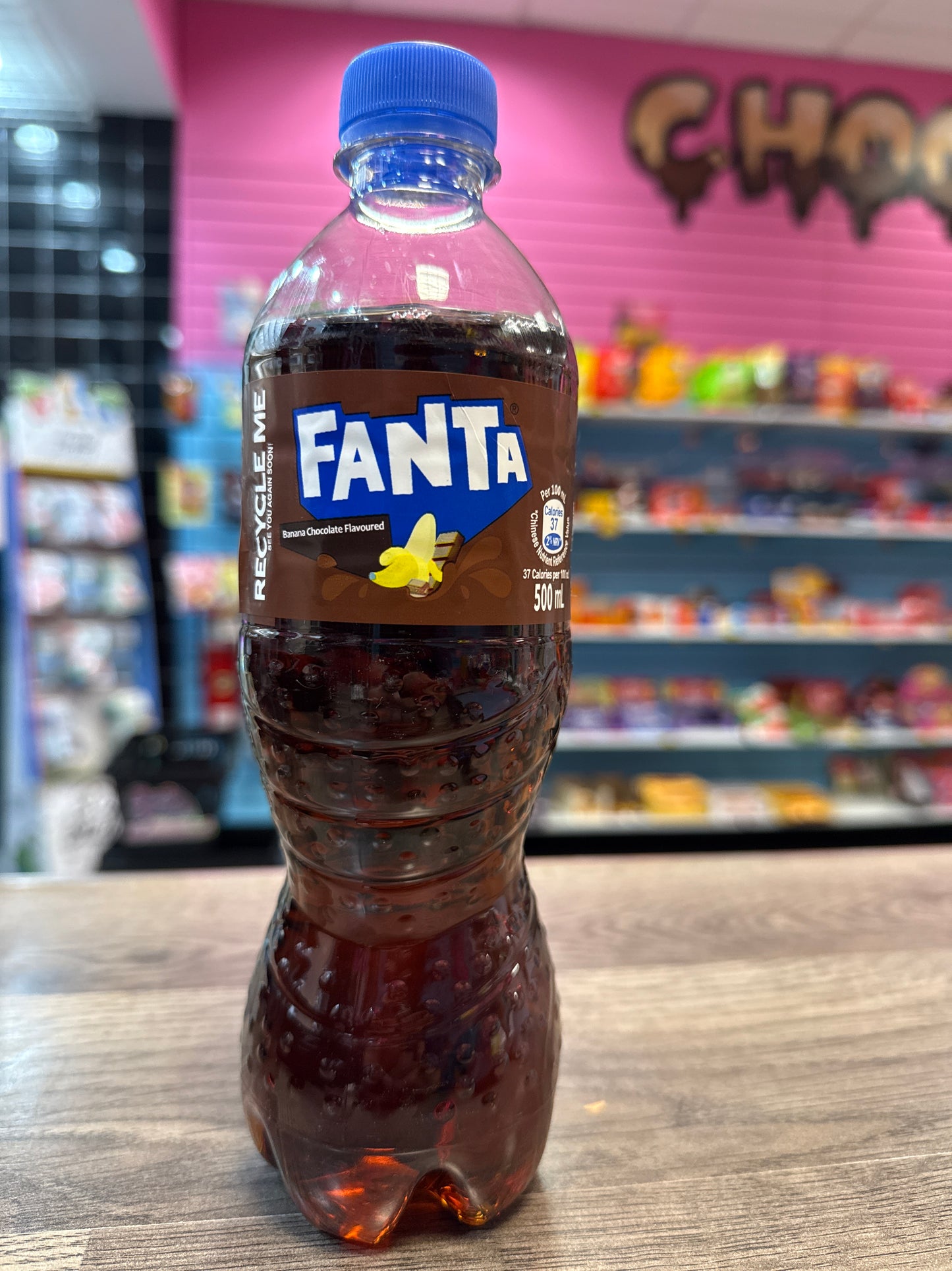 Fanta Chocolate Banana Flavored