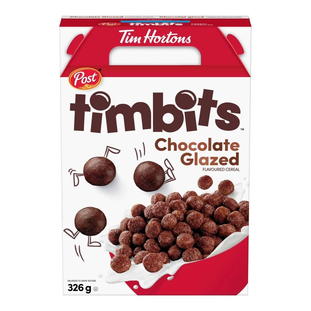 TIM HORTONS TIMBITS CHOCOLATE GLAZED CEREAL (CANADA)