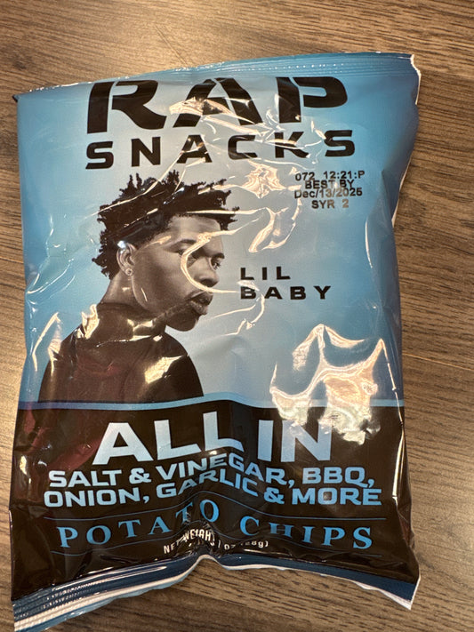 Rap Snacks LiL Baby Potato Chips
