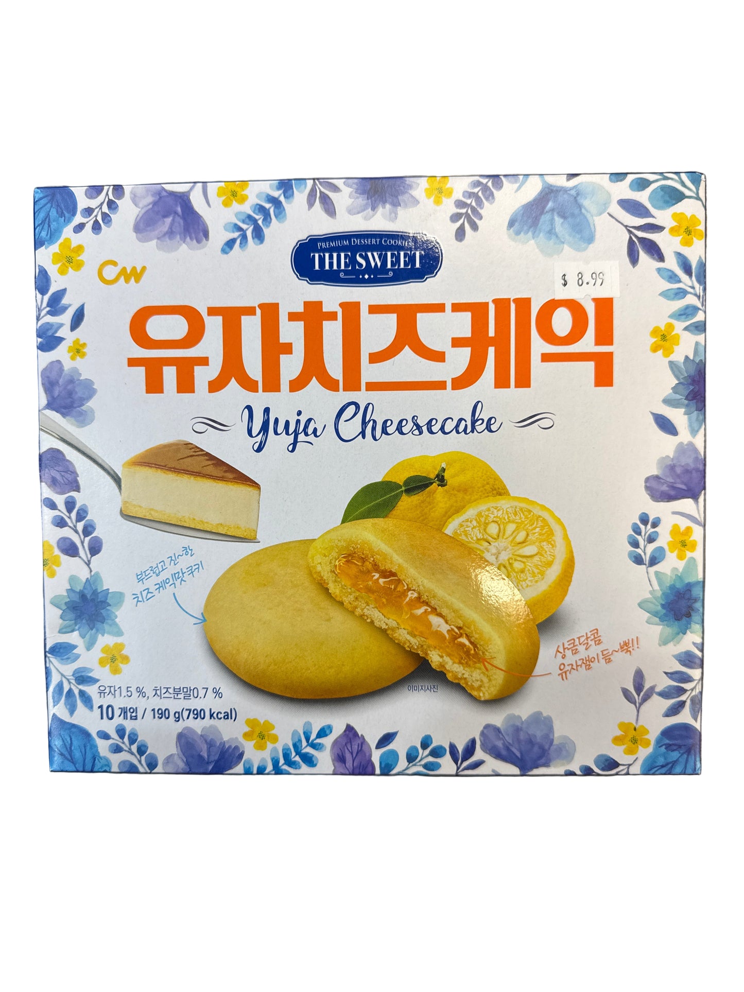 YUJA CHEESECAKE COOKIE