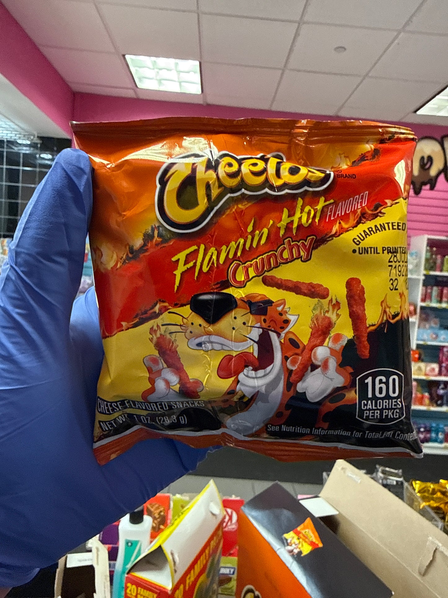 Cheetos Flamin Hot Crunchy