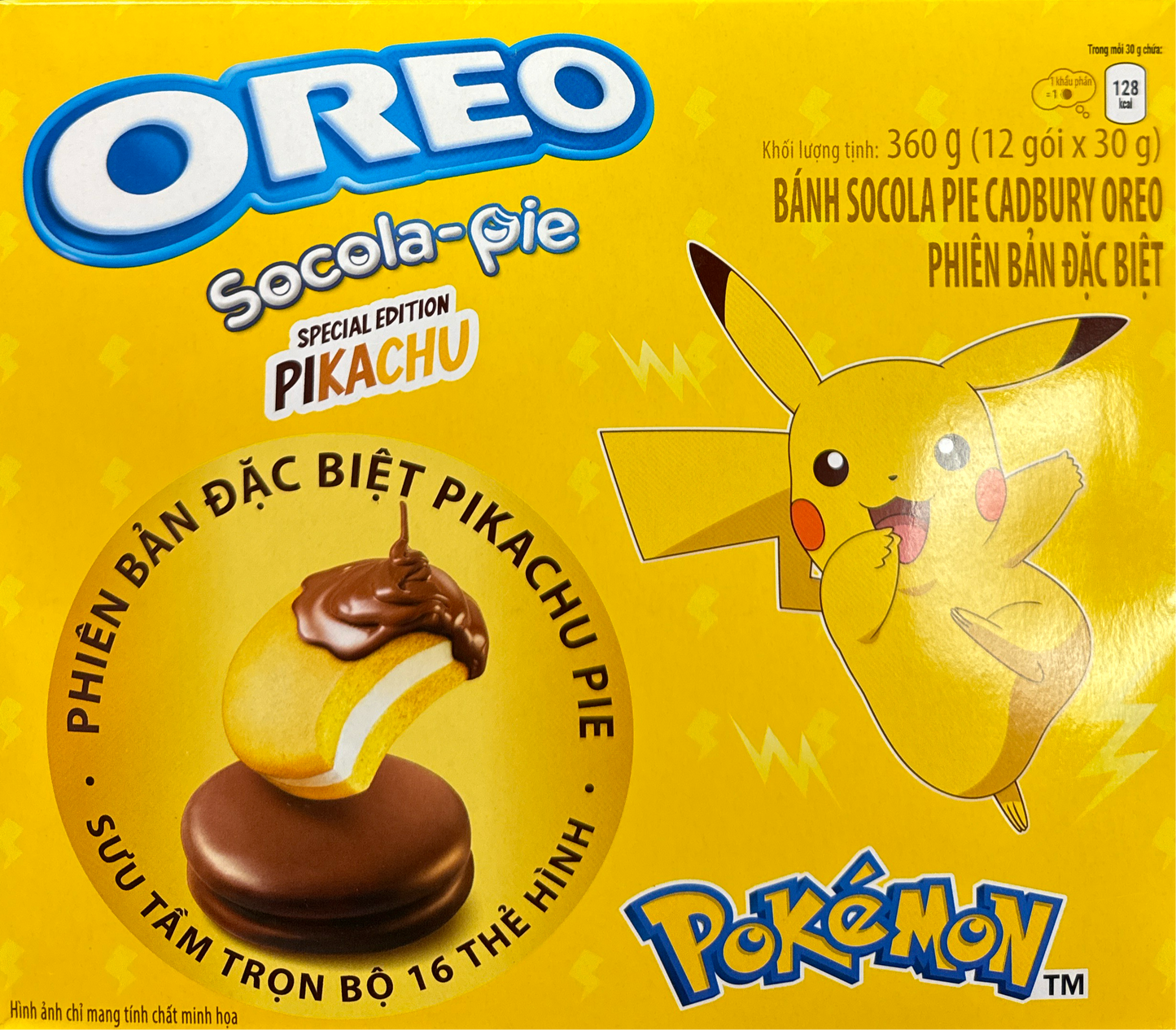 OREO SOCOLA PIE POKEMON (VIETNAM)