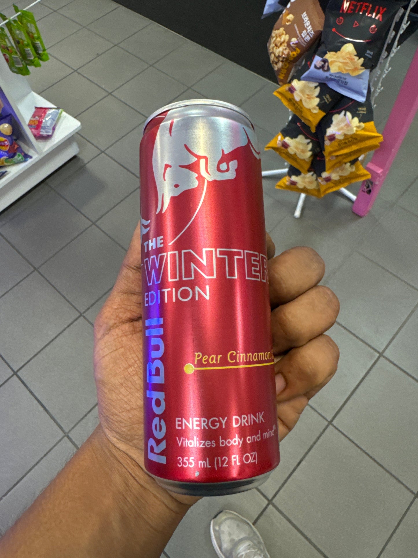 RED BULL PEAR CINNAMON (12 floz) (AUSTRIA)