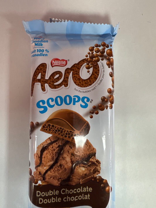 Aero scoops double chocolate