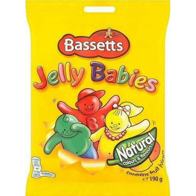 MAYNARDS BASSETTS JELLY BABIES CARTON (UK)