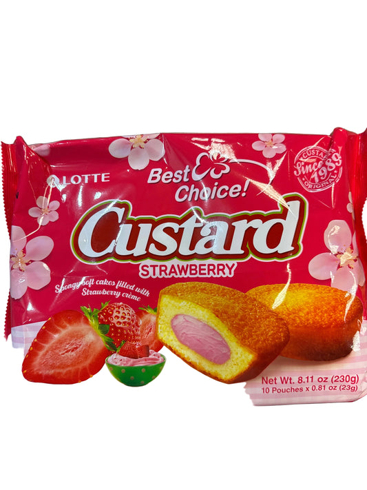 Custard Strawberry