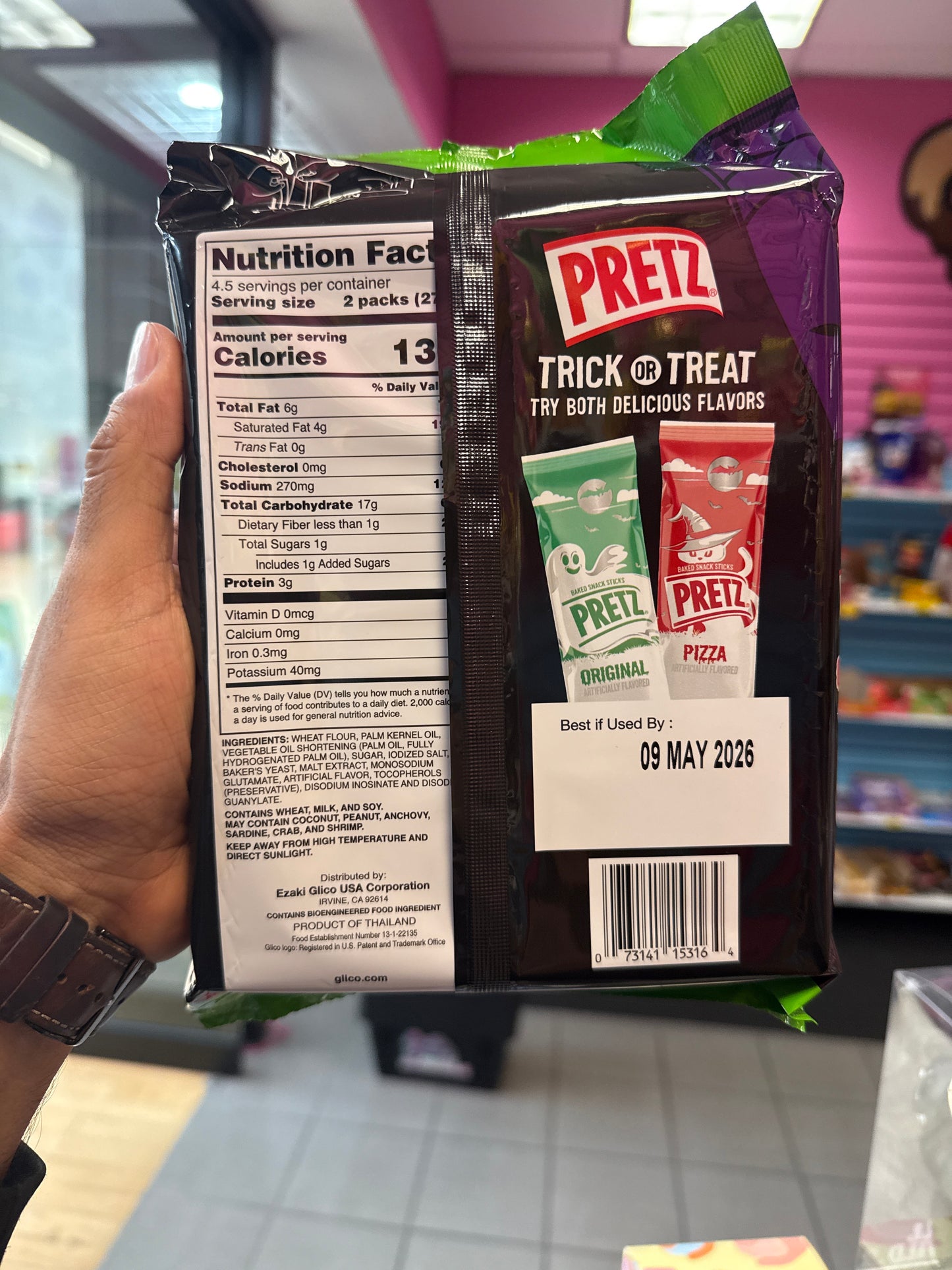 Glico Pretz Original Flavor 9 pack