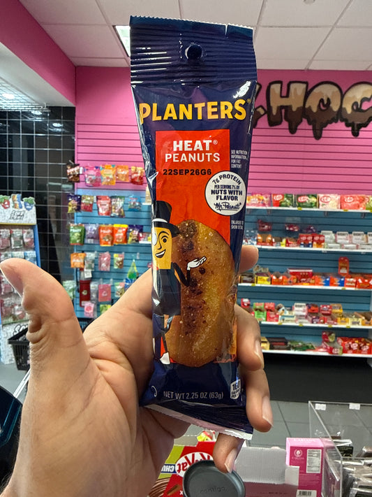 Planters heat peanuts
