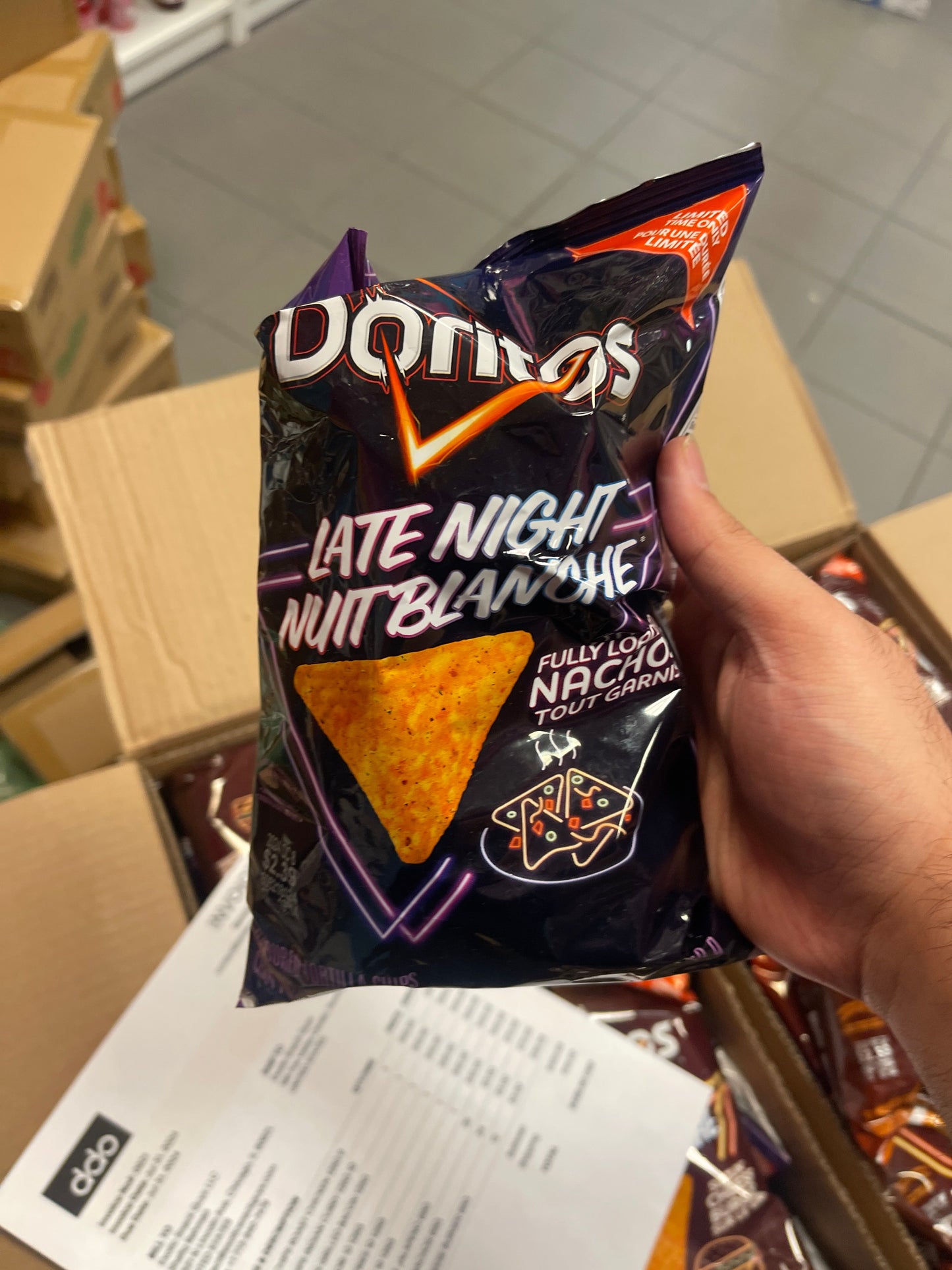 DORITOS LATE NIGHT FULLY LOADED NACHOS (JAPAN)