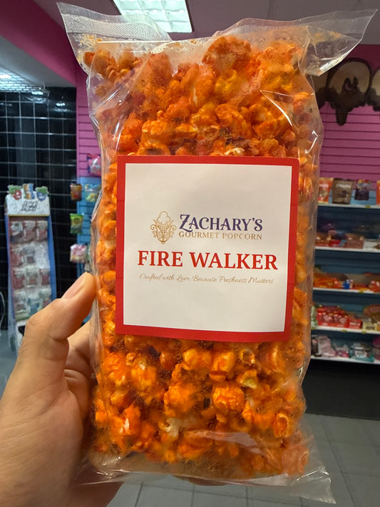 Zachary’s Gourmet Popcorn Fire Walker