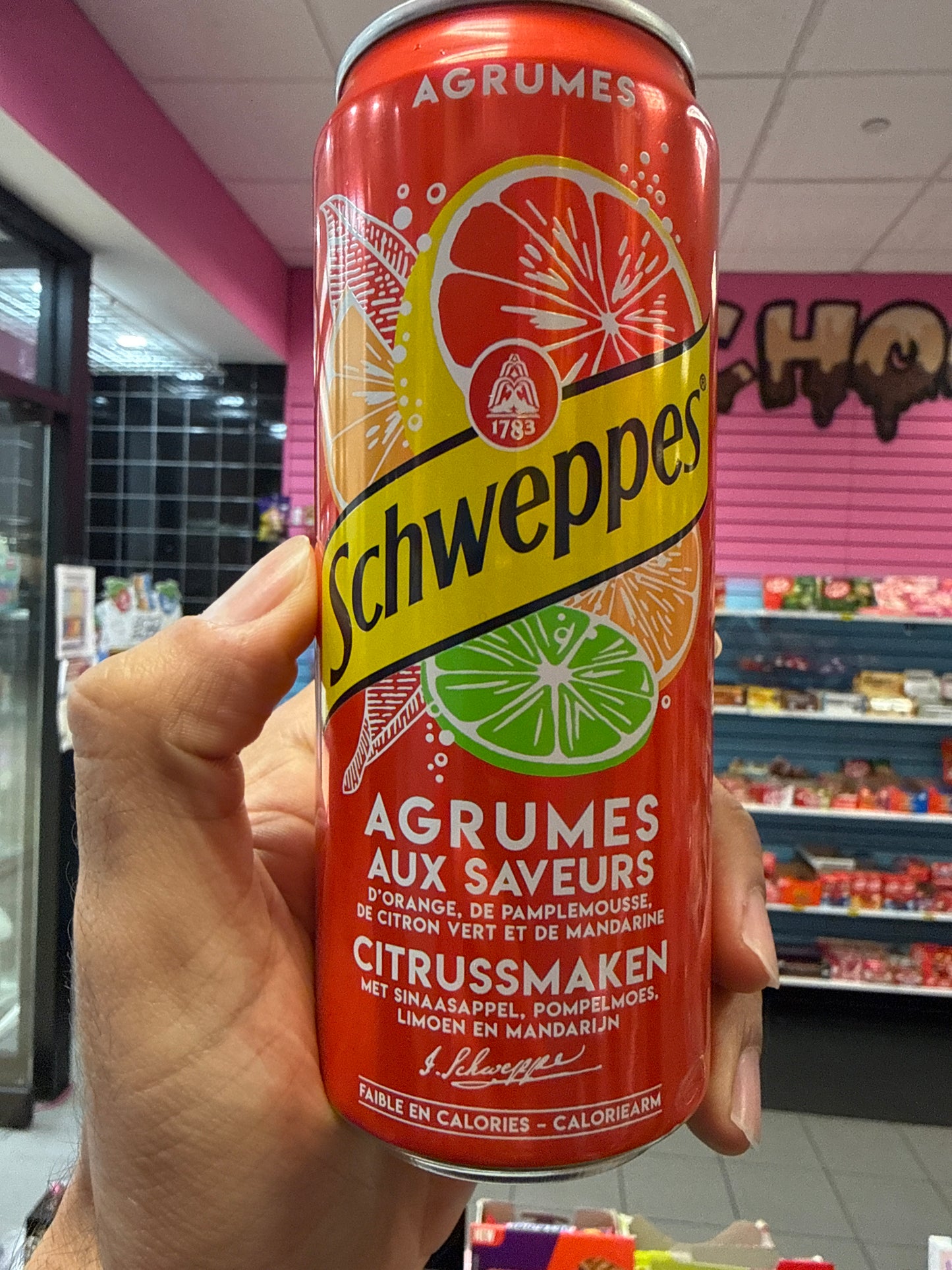 SCHWEPPES AGRUMES AUX SAVEURS (FRANCE)
