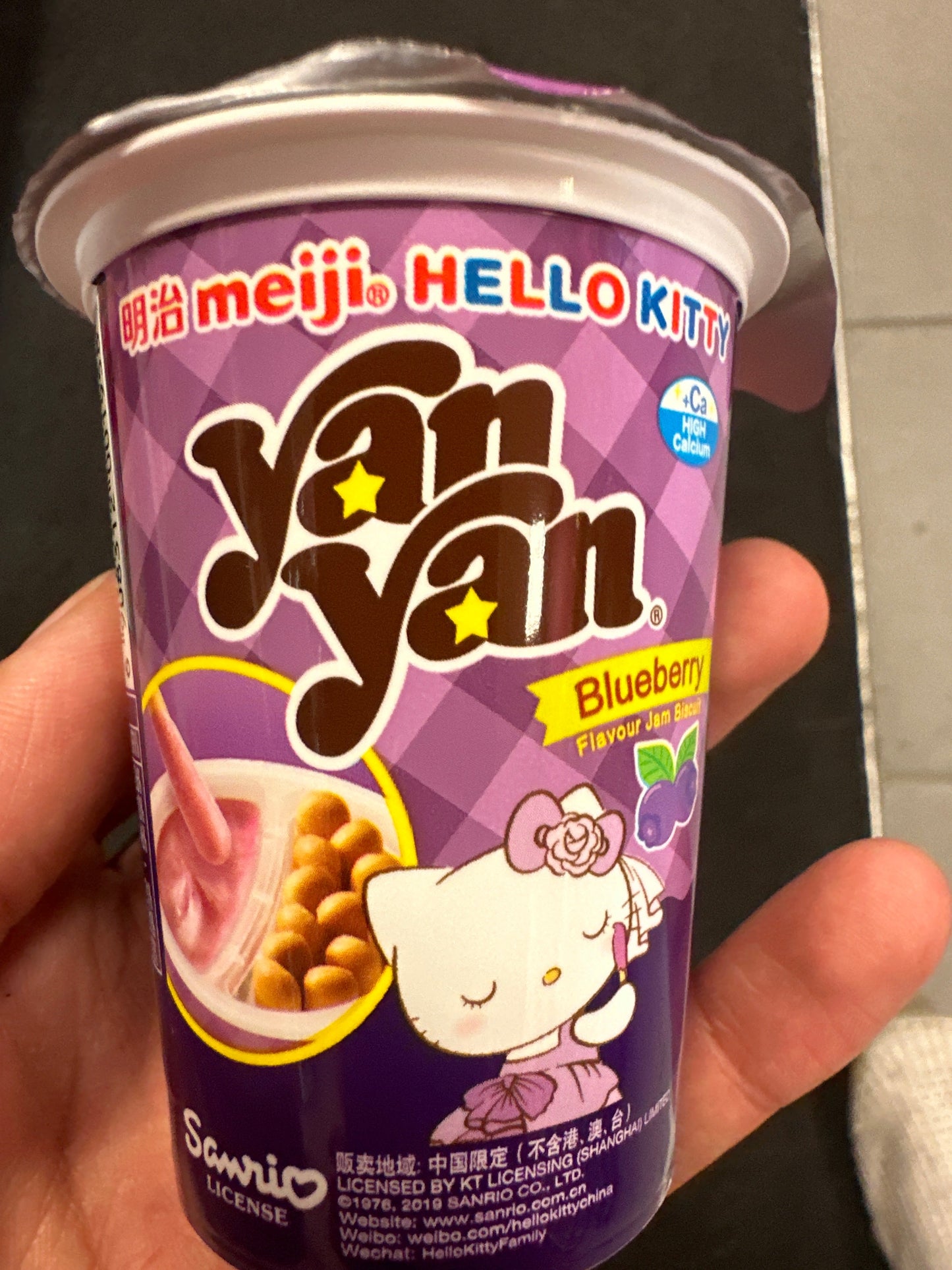 MEIJI HELLO KITTY BLUEBERRY STICKS (JAPAN)