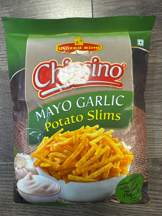 Chipsino Mayo Garlic Potato Slims