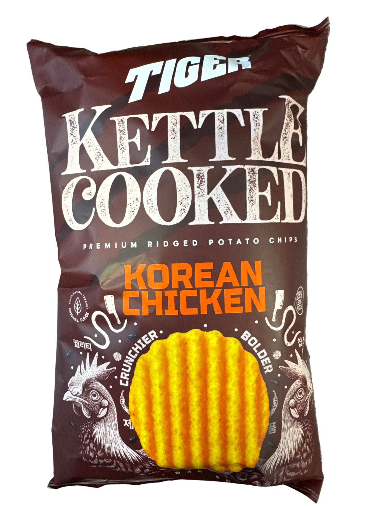 TIGER KETTLE COOKED KOREAN CHICKEN CHIPS