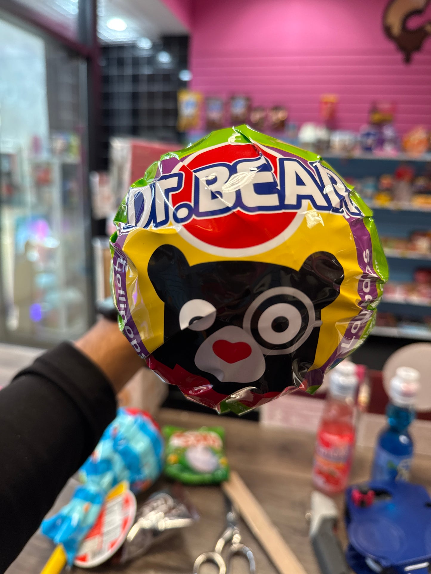 Dr. Bear Giant Lollipops mixed fruit