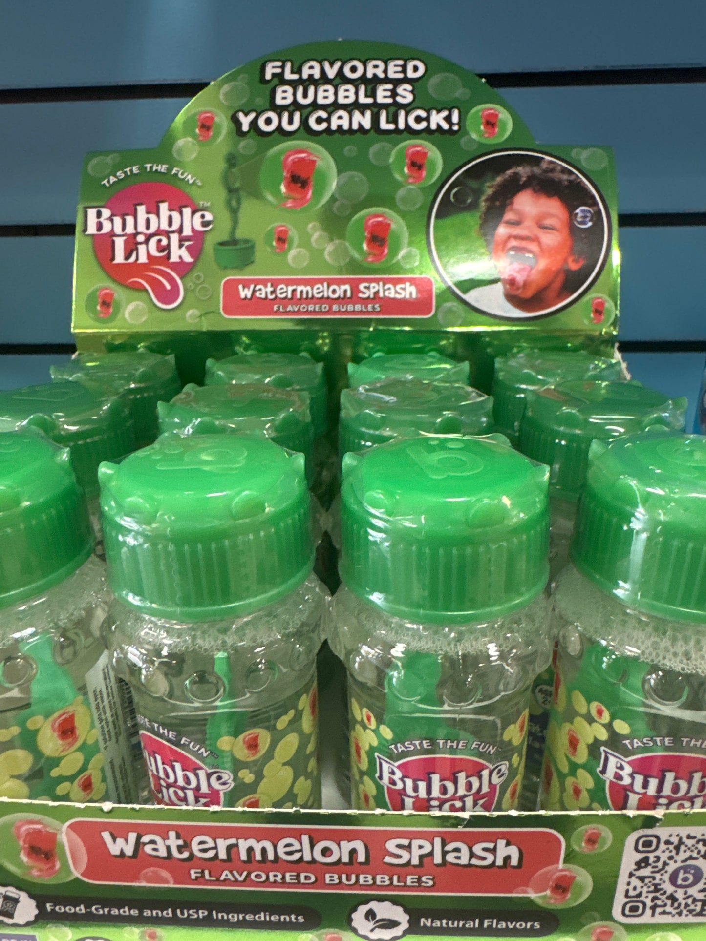 Bubble lick watermelon Splash bubbles