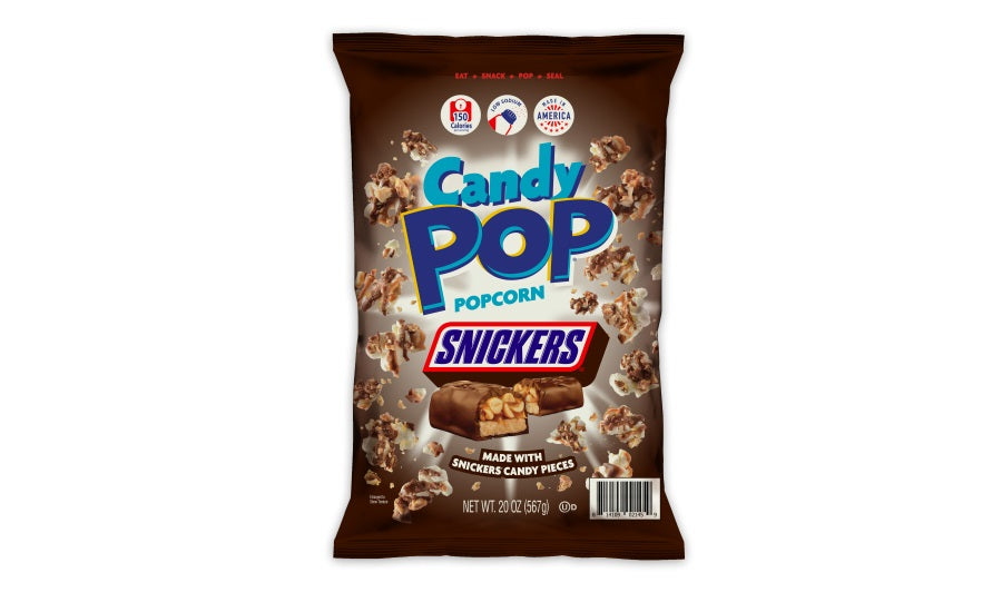 SNICKERS CANDY POPCORN (USA)