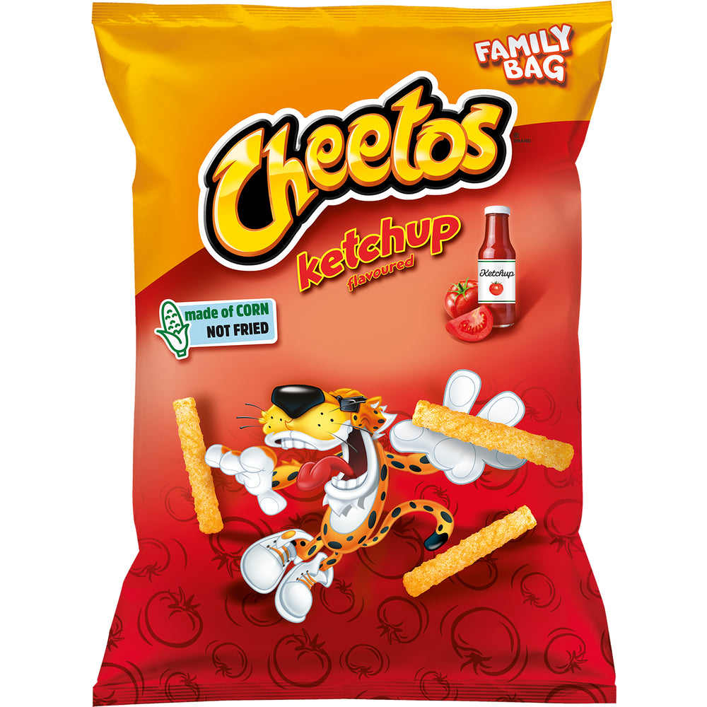 CHEETOS KETCHUP FLAVOURED (POLAND)