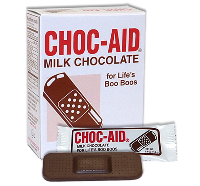 CHOC-AID CHOCOLATE BAND AID (USA)