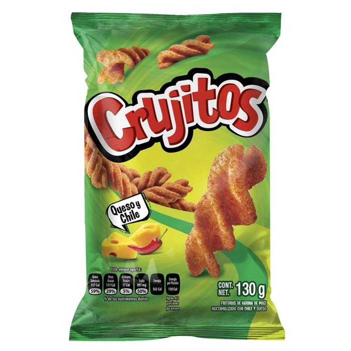 SABRITAS CRUJITOS QUESOY CHILE (MEXICO)