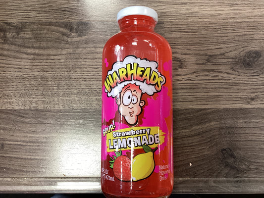 Warheards sour strawberry Lemonade