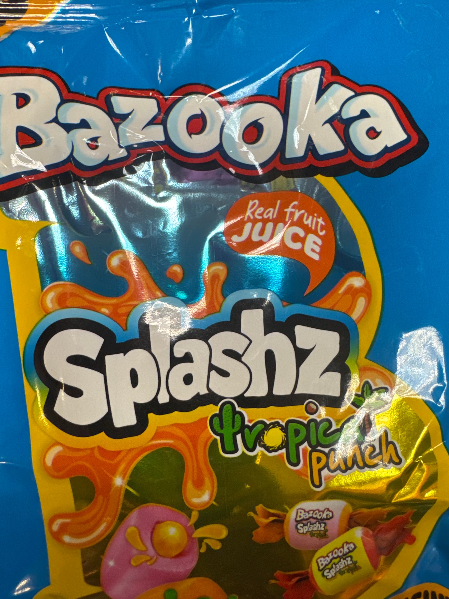 Bazooka splashz tropical punch