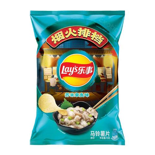 LAY'S WASABI CALAMARI (LIMITED PRODUCTION) (TAIWAN)