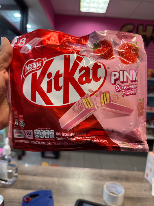 Kitkat Pink Strawberry Flavored (Malaysia)