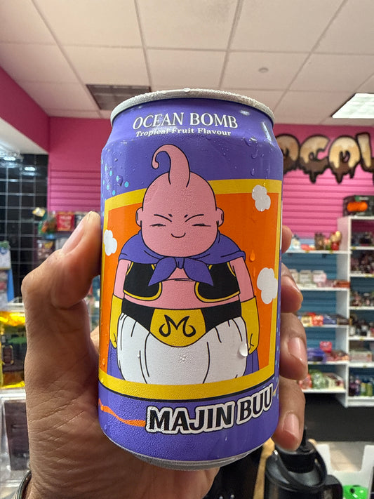 OCEAN BOMB TROPICAL FRUIT FLAVOR MAJIN BUU PRODUCT OF TAIWAN 🇹🇼