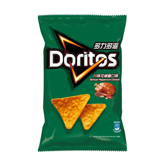 DORITOS SICHUAN PEPPER CHICKEN FLAVORED POTATO CHIPS (TAIWAN)